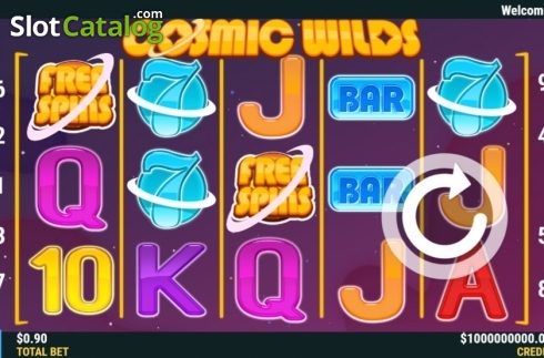 Скрин2. Cosmic Wilds слот