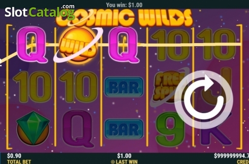 Скрин3. Cosmic Wilds слот