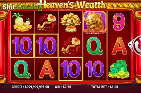 Скрин4. Heaven's Wealth слот