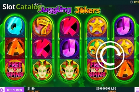 Скрин2. Juggling Jokers слот