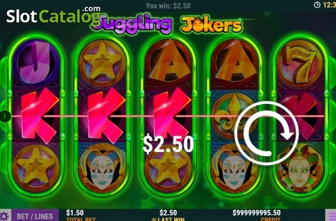 Скрин3. Juggling Jokers слот