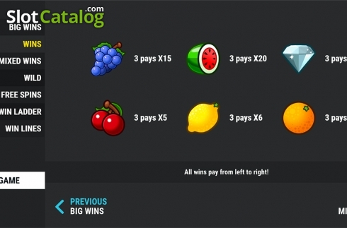 Скрин6. Reel Fruity Slots Mini слот
