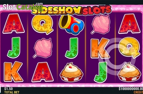 Скрин2. Sideshow Slots слот