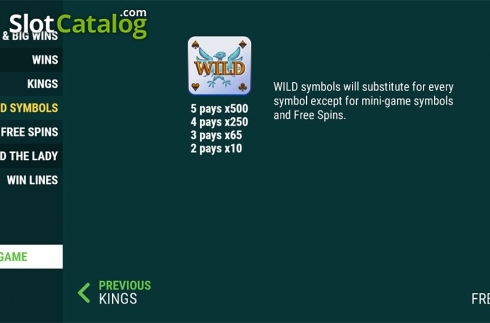Скрин8. Slots 4 Kings слот
