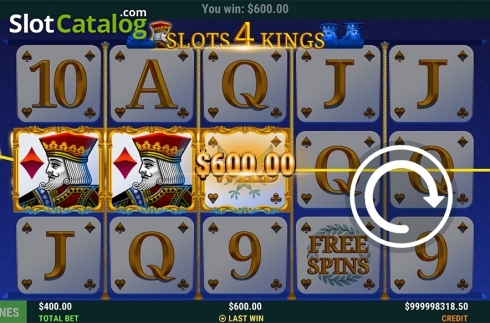 Скрин4. Slots 4 Kings слот