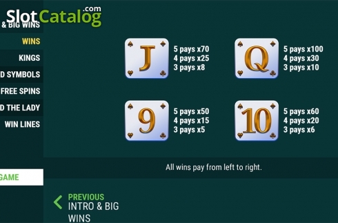 Скрин6. Slots 4 Kings слот