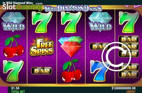 Скрин2. Wild Diamond Wins слот