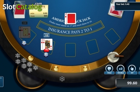 Скрин2. American Blackjack (Novomatic) слот