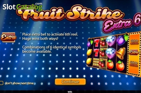 Скрин2. Fruit Strike: Extra 6 слот