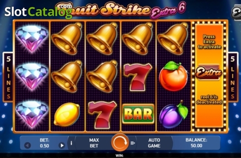 Скрин3. Fruit Strike: Extra 6 слот