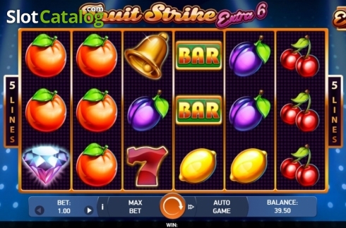 Скрин5. Fruit Strike: Extra 6 слот