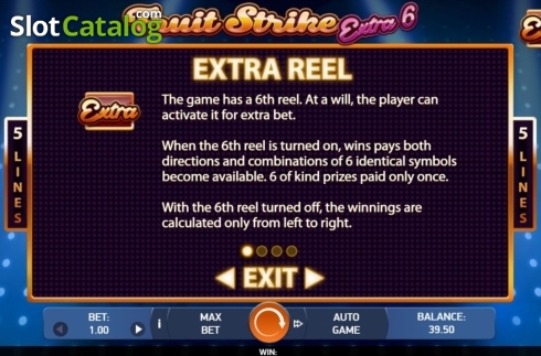 Скрин6. Fruit Strike: Extra 6 слот