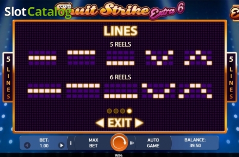 Скрин9. Fruit Strike: Extra 6 слот