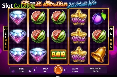 Скрин2. Fruit Strike: 20 Multi Win слот