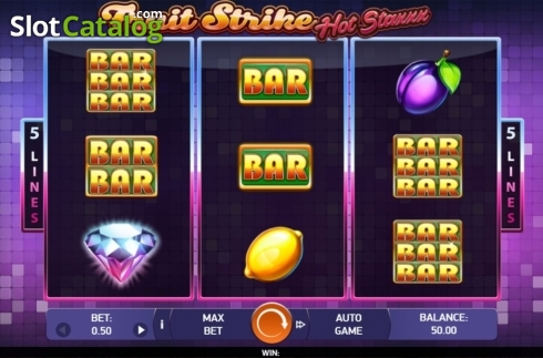 Скрин2. Fruit Strike: Hot Staxxx слот