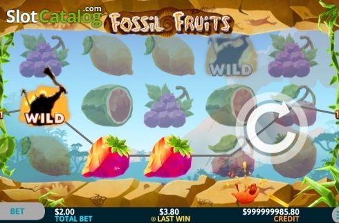 Скрин4. Fossil Fruits слот