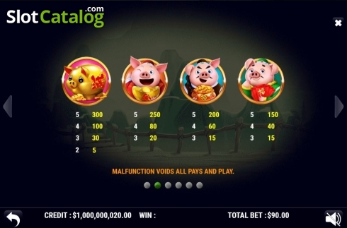 Скрин6. Piggy Chase слот