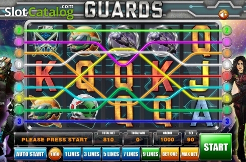 Скрин2. Guards слот