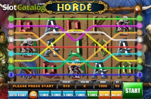 Скрин2. Horde слот