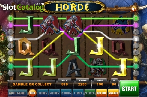 Скрин3. Horde слот