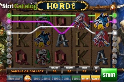 Скрин4. Horde слот
