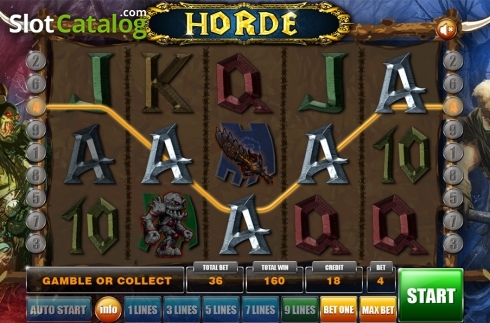Скрин5. Horde слот