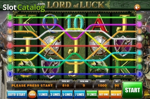 Скрин2. Lord Of Luck (GameX) слот