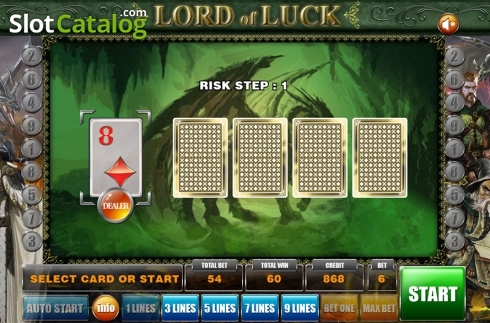 Скрин6. Lord Of Luck (GameX) слот