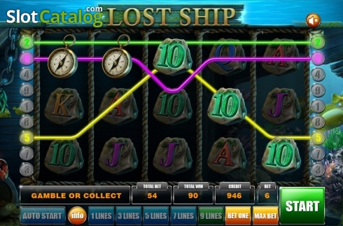 Скрин4. Lost Ship слот