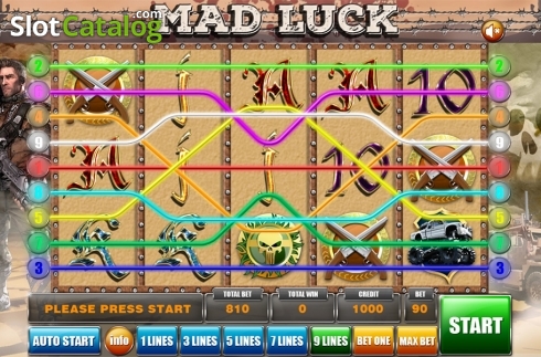 Скрин2. MadLuck слот