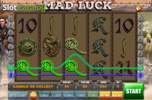 Скрин3. MadLuck слот