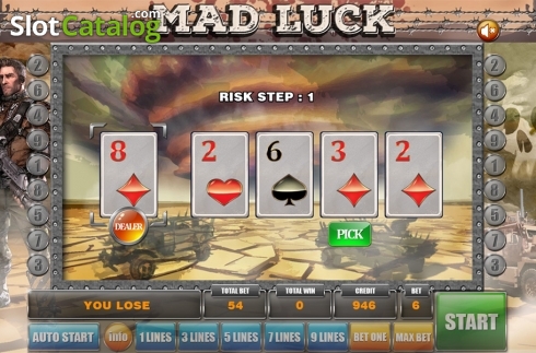 Скрин7. MadLuck слот