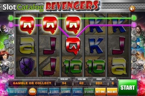 Скрин4. Revengers слот