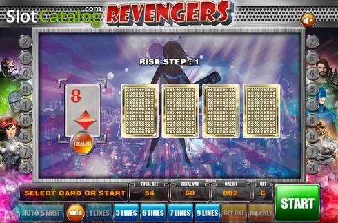 Скрин6. Revengers слот