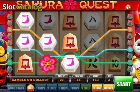 Скрин3. Sakura Quest (Game-X) слот
