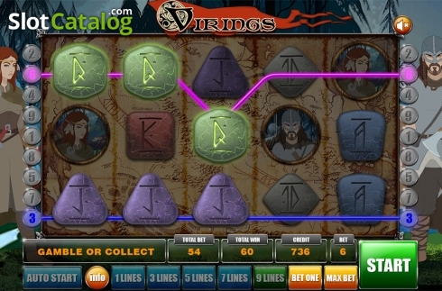 Скрин5. Vikings (GameX) слот