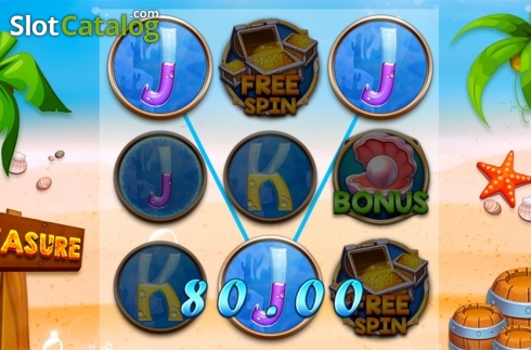 Скрин3. Mermaid Treasure (Triple Profits Games) слот