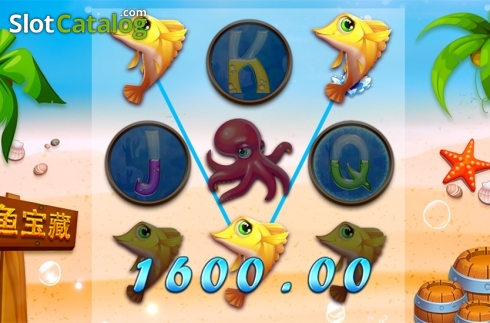Скрин5. Mermaid Treasure (Triple Profits Games) слот