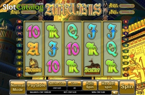 Скрин2. Anubis (Aiwin Games) слот