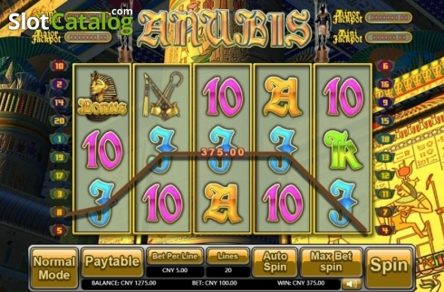 Скрин3. Anubis (Aiwin Games) слот