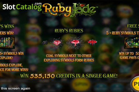 Скрин2. Ruby Jade слот