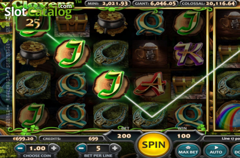Скрин3. Lucky Clovers (Nucleus Gaming) слот