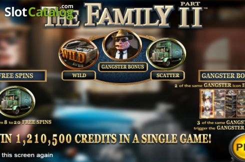 Скрин2. The Family 2 слот