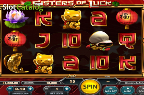 Скрин3. Sisters of Luck слот