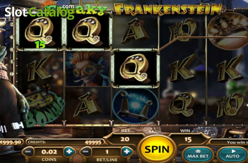 Скрин4. Freaky Frankenstein слот