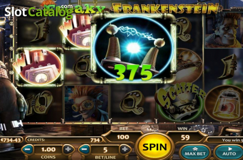 Скрин6. Freaky Frankenstein слот