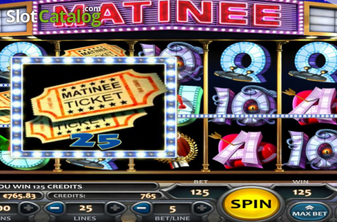 Скрин5. Matinee слот
