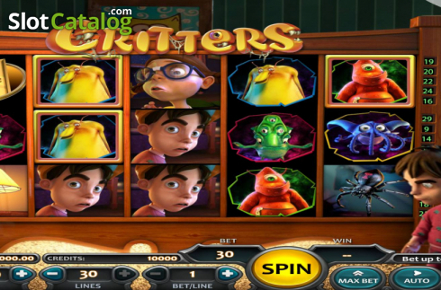 Скрин3. The Critters слот
