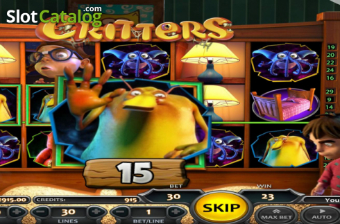 Скрин5. The Critters слот
