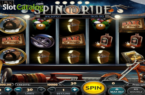 Скрин2. Spin to Ride слот